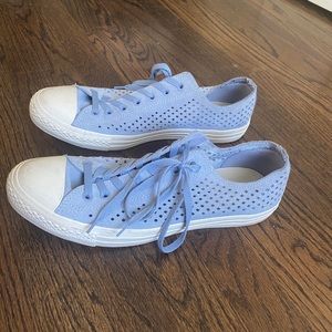 Men’s Light Blue Suede Converse